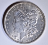 1897-O MORGAN DOLLAR  BU