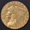 1929 GOLD $2.5 INDIAN  CH/GEM BU