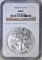 2009 AMERICAN SILVER EAGLE NGC MS-69