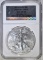 2014 AMERICAN SILVER EAGLE NGC MS-69 1st RELEASES