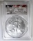 2016-W BURNISHED SILVER EAGLE  PCGS SP-69