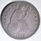 1868 SEATED LIBERTY DOLLAR  AU/BU