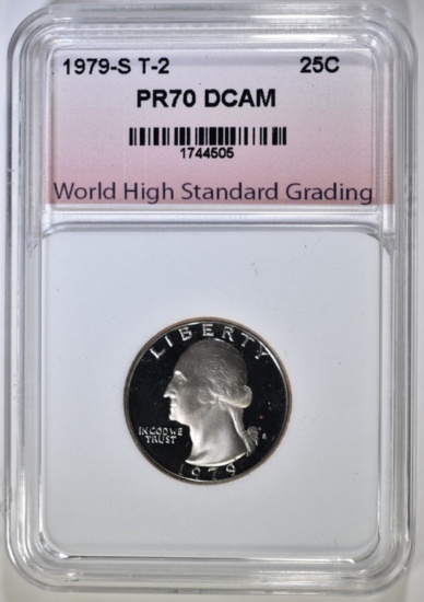 1979-S T-2 QUARTER WHSG PERFECT GEM PR DCAM