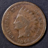 1864-L INDIAN CENT GOOD