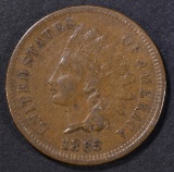 1865 INDIAN HEAD CENT  VF/XF ROTATED REV.
