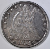 1854-O SEATED LIBERTY HALF DOLLAR  ORIG UNC