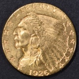 1926 GOLD $2.5 INDIAN  CH/GEM BU