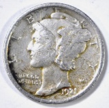 1921 MERCURY DIME XF