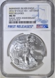 2016-W BURNISHED ASE NGC MS-70 1st RELEASES
