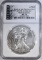 2012-(S) SILVER EAGLE NGC MS-70 1st RELEASES