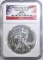 2012-(W) SILVER EAGLE NGC MS-70 EARLY RELEASES