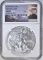 2015  SILVER EAGLE NGC MS-69 EARLY RELEASES