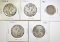 LOT OF 5 MIX COINS: