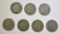 7-DIFFERENT 3-CENT NICKELS