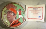 JOHNNY BENCH AUTOGRAPHED SPORTS IMPRESSIONS PLATE