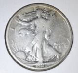 1921 WALKING LIBERTY HALF DOLLAR  VG