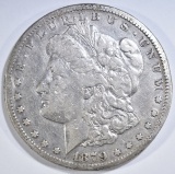 1879-CC MORGAN DOLLAR VF RIM DAMAGE