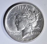 1921 PEACE DOLLAR  BU