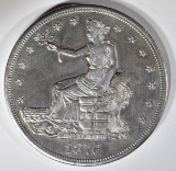 1876-CC TRADE DOLLAR  AU/BU