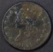 1812 LARGE CENT  AU  SOME SURFACE  ISSUES