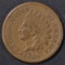 1864-L INDIAN HEAD CENT  XF/AU  ROTATED DIE