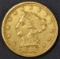 1848-C $2.5 GOLD LIBERTY  CH UNC