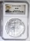 2014 AMERICAN SILVER EAGLE NGC MS-69