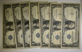 (3) 1935 & (4) 1957 $1 SILVER CERTIFICATES