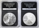 2010 & 2011 SILVER EAGLES