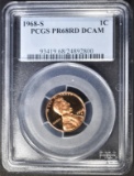 1968-S LINCOLN CENT PCGS 68 RD DCAM
