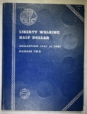 COMPLETE SET 1937-47 CIRC WALKING LIBERTY HALF SET
