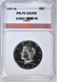 1971-S KENNEDY HALF AGP PERFECT PR DCAM