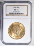 1904 $20 GOLD LIBERTY NGC MS-64