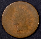 1869 INDIAN CENT AG/G