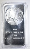 TEN OUNCE .999 SILVER BAR