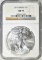 2013 AMERICAN SILVER EAGLE NGC MS-70