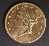 1903 GOLD $20 LIBERTY  CH/GEM BU  PL