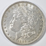1886-O MORGAN DOLLAR  AU/BU