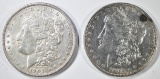 1902 & 03 MORGAN DOLLARS  AU
