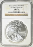 2013-(W) AMERICAN SILVER EAGLE NGC MS-70