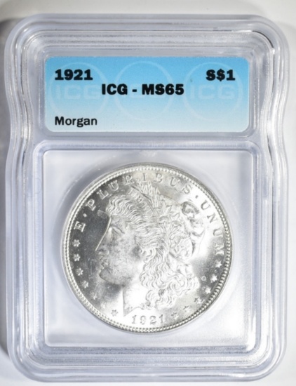 1921 MORGAN DOLLAR 1CG MS-65