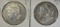 1897-O AU & 1921-S XF MORGAN DOLLARS