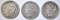 1879, 82-S, 87 MORGAN DOLLARS CIRC