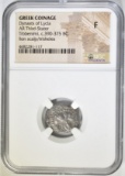390-375 BC TRBBENIMI, AR THIRD-STATER  NGC F