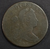 1798 LARGE CENT  2ND HAIRSTYLE  VG