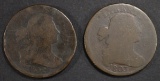 1802 & 1803 LARGE CENTS   AG