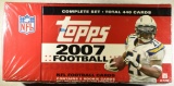 2007 TOPPS FOOTBALL COMPLETE SET SEALED
