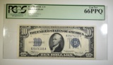 1934-C $10.00 SILVER CERTIFICATE PCGS 66 PPQ