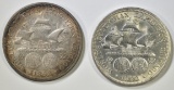 1892 & 93 COLUMBIAN HALVES BU