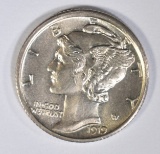 1919-S MERCURY DIME  GEM BU  SUPERB!